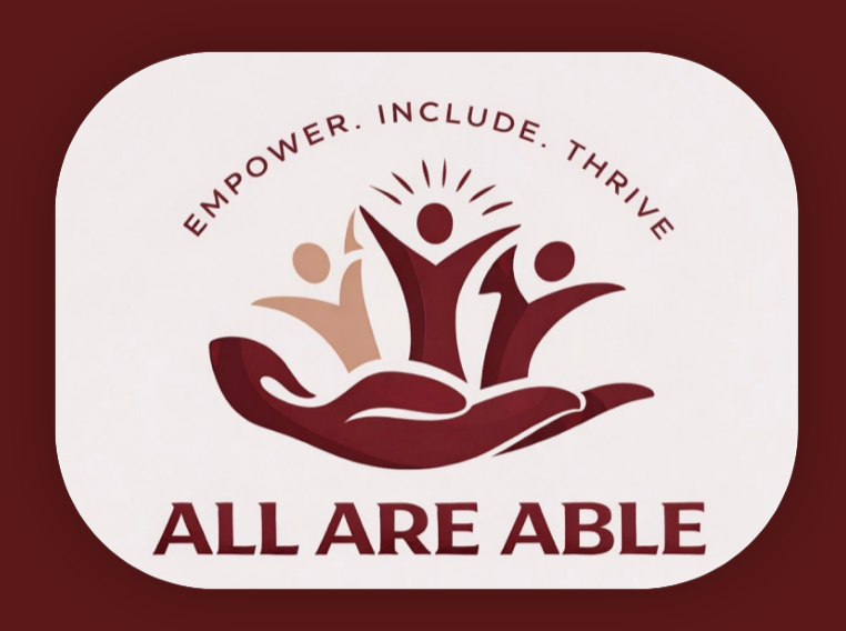 "All Are Able" vocational project logo.