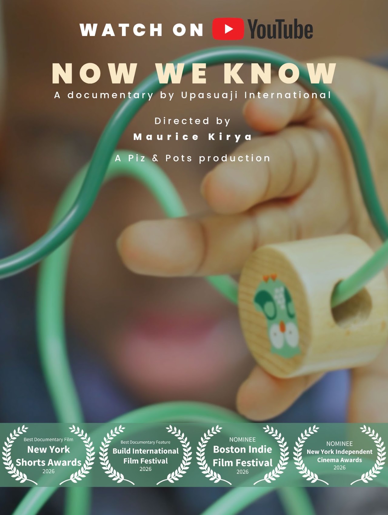 Original poster for "Now We Know".